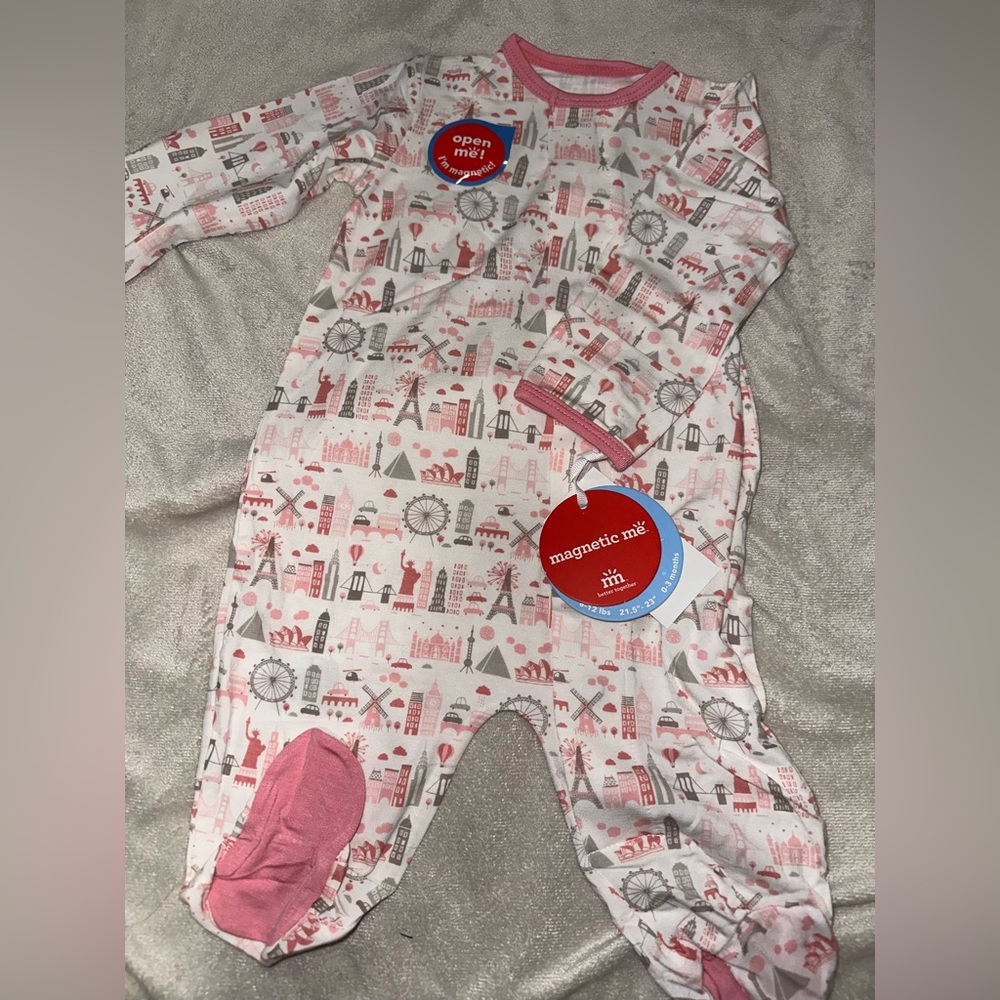 Magnetic Me 0-3M Footie